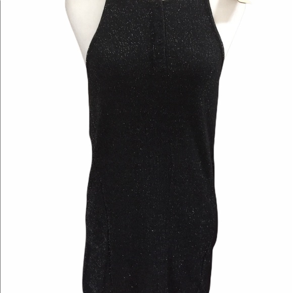 DIESEL Black Racer Back Top Size Medium Brand New - Picture 6 of 6